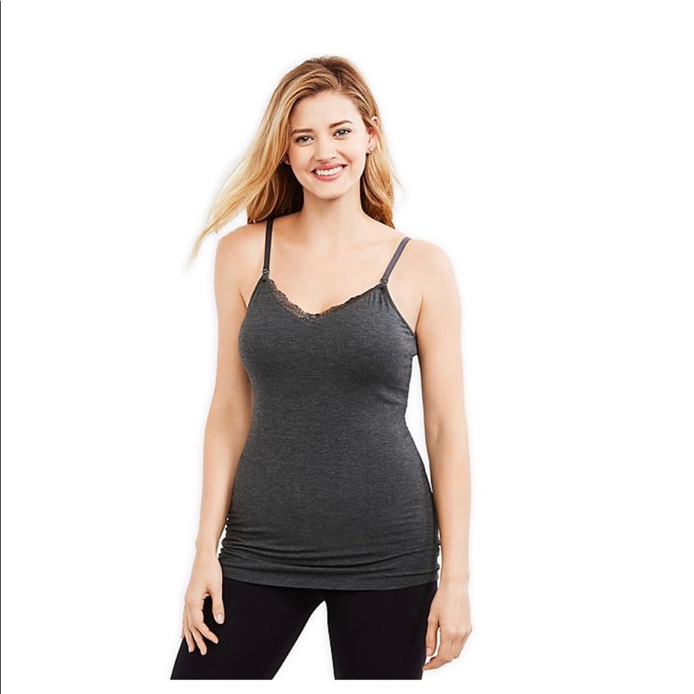 Jessica Simpson maternity clip down nursing cami